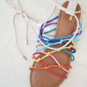 NWOT Massimo Supply Co gladiator sandals